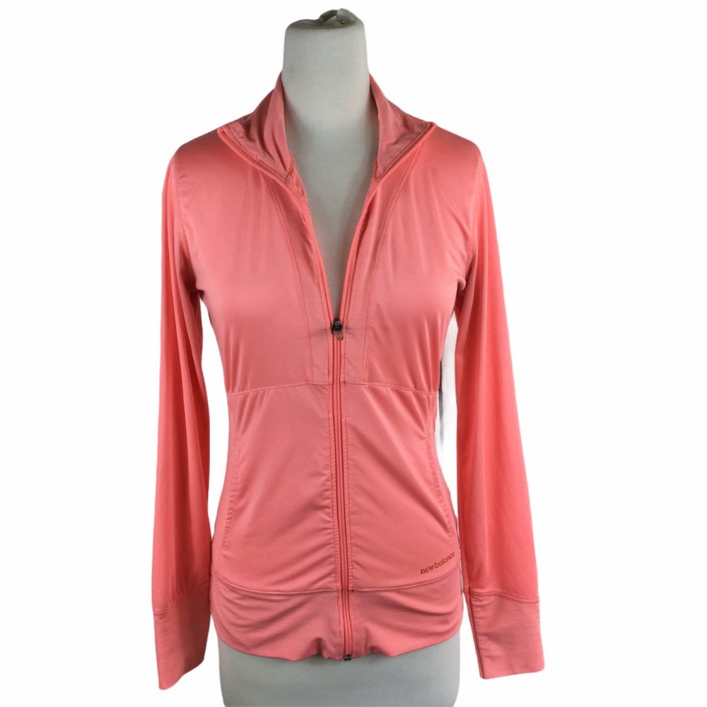New Balance Workout Jacket,‎ Peach, Size XS